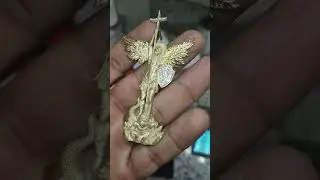 14k Gold VS+ Saint Michael Pendant By Twiz The Jeweler Review + TRAXNYC Saints Gold Co. Proclamation