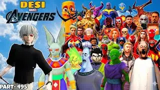 DESI Avengers and LORD GOD INFINITY Found Hidden Dementor and Prisoner of Azkaban in GTA 5 |#495