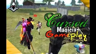 Solo Vs Squad Gameplay || Cursed magician Bundle || Garena Free Fire