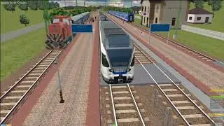 Királyliget vasútvonal | Stadler Flirt motorvonat (openBVE)