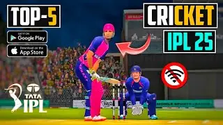 🤩Top-5 Best Free IPL Cricket Games For Android & iOS | New IPL Cricket Games