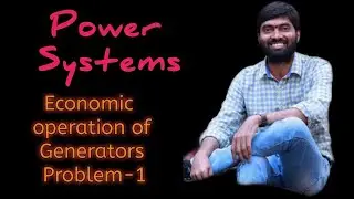 Economic operation of Generators when transmission line losses are not considered -Problem solving