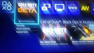 Call of duty black Ops 3 beta free code ps4