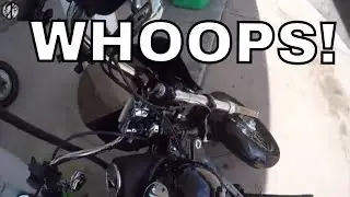 Bung King crash bar saved my Bike!!