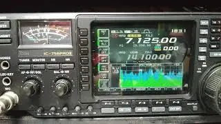 2月14日　久しぶりにIC756pro2を使ってみました