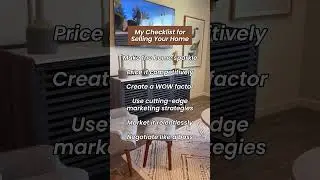 🔑 My Checklist for Selling Your Home