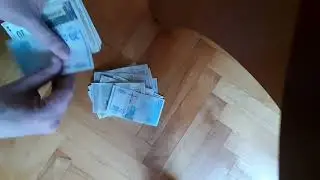 !!! Counting #cash 1000 #Eur in BGN equivalent !!!