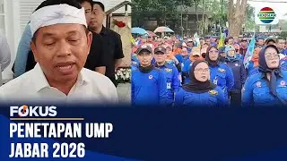 Umumkan Penetapan UMP Jabar 2026, Gubernur Dedi Mulyadi Sebut Jalan Tengah dan Ideal | Fokus
