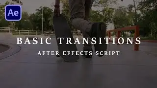 How to add zoom, spin and wipe transitions to your edit with this After Effects script