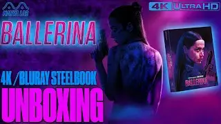 UNBOXING - Ballerina  - Manta Lab 4K / Bluray Steelbook - John Wick Spinoff