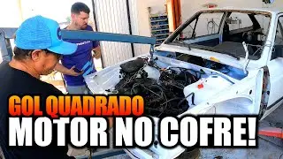 MOTOR DO GOL QUADRADO NO COFRE! SERÁ QUE VAI FUNCIONAR?