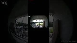Slips and eats it hard caught on ring camera | instant karma #funny #funnyshorts