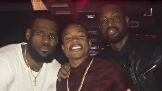 LeBron James, Dwyane Wade & Isaiah Thomas Get LIT At New Year's Party