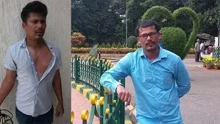 Bengaluru Journalist thrashed by cops during Hosur Road protest