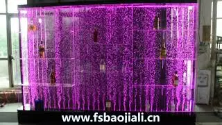 led wine cabinet decorations with led changeable light and remote controller