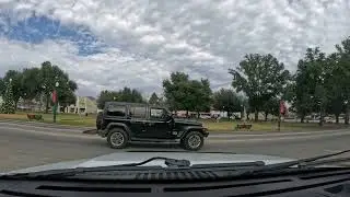 Driving through Metter, Georgia Christmas week 2022