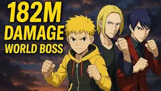 Tokyo Ghoul Brake the Chains World Boss 182Million Damage