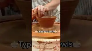 Throwing in real time today!  #throwingpottery #pottery #ceramics #chopstickbowl #handmadebowl #art