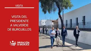 El presidente de la Diputación de Badajoz inaugura la residencia universitaria de Valverde de Burgui