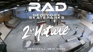 RAD UPSTATE NEW YORK SKATEPARKS - 2ND NATURE INDOOR SKATEPARK - PEEKSKILL, NY