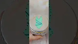 Let's draw a swimsuit🩱#satisfying#oddlysatisfying#asmr#foildrawing