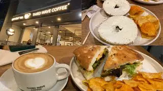 Friday night feast at Third wave coffee ☕️🥪🥯