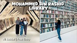 Exploring Dubai 🇦🇪 Ep. 1 | Largest Public Library 📚| Mohammed bin Rashid Library Tour