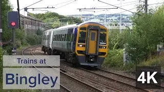 Trains at Bingley | 12/8/21 | 4K