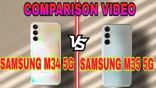 Samsung M34 5g VS M35 5g | Speed test |  comparison video | #samsung