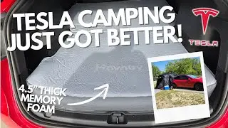 The BEST Tesla Camping Mattress - Havnby Model Y Mattress Pro