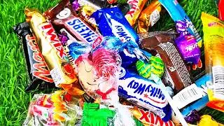 giant chocolate candyasmr wax candy | asmr sour candy | asmr nerds candy |