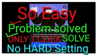 Reface app problem/ reface app time problem/ reface app out of reface problem solved / all problems