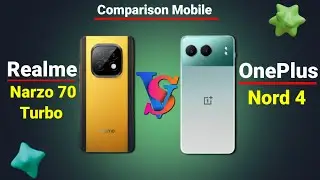 OnePlus Nord 4 Vs Realme Narzo 70 turbo ⚡ Full Space Comparison Mobail 🔥💯