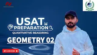 Step by step guide to prepare USAT MATH | HEC USAT past paper solution (geometry)