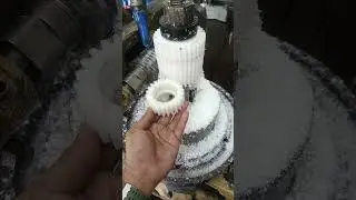 plastic spur gear #gear #gearmaking #foryou