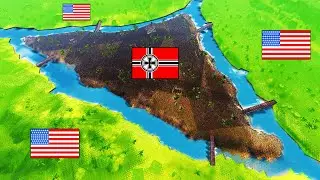 German Island Fortress VS 3 MILLION US ARMY Soldiers! - Ultimate Epic Battle Simulator 2 UEBS 2