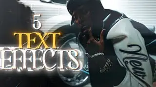 5 Text Effects That Will TAKE YOUR EDITS to the Next Level I EASY