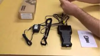 Portable CCTV Test Monitor with Surveillance Camera Power
