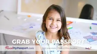 Rush My Passport - Visit your nearest Fedex Office location.