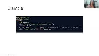 Standard Library and User-Defined Functions