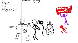 a crossover between games