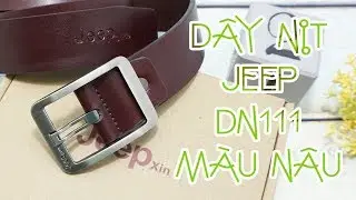 D&acirc;y Nịt Da Nam Jeep | M&atilde; 111-N&acirc;u | daynitgiare.com
