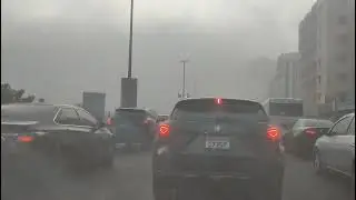 &ldquo;Dubai Barish 🌧️ | Radio bol raha hai &lsquo;Jacket Racket Sab Bhar Hai&rsquo; 😂&rdquo;