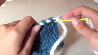 CÓMO TEJER: Cómo hacer costura invisible dos agujas (kitchener stitch en español)
