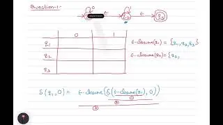L- 9.1 Conversion of Epsilon NFA to NFA || Theory of Computation || GATE || UGC Net