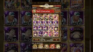 OPTC Harukaa Selling Useless Chars to get Berries & Rayleigh Bazar Points gg