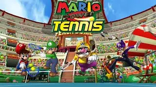 Mario Power Tennis: Exhibition 2vs2: Misael's Plush Gaming #1