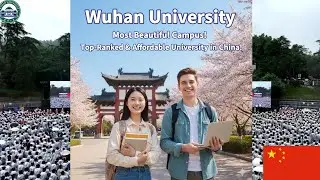 Учитесь в Уханьском университете в 2026 году 🇨🇳 | Самый красивый кампус в Китае | Стоимость обуче...