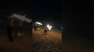#thailand #beach #performance #fire #fireworks #beachside