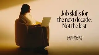 Introducing: MasterClass Certificates